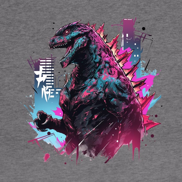 godzilla by piratesnow